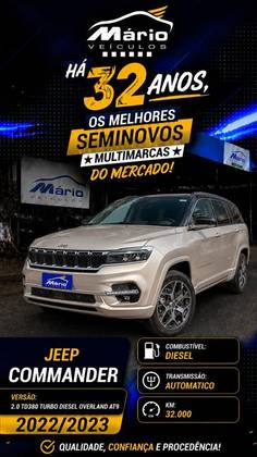 JEEP COMMANDER 2.0 TD380 TURBO DIESEL OVERLAND AT9 JEEP COMMANDER 2.0 TD380 TURBO DIESEL OVERLAND AT9